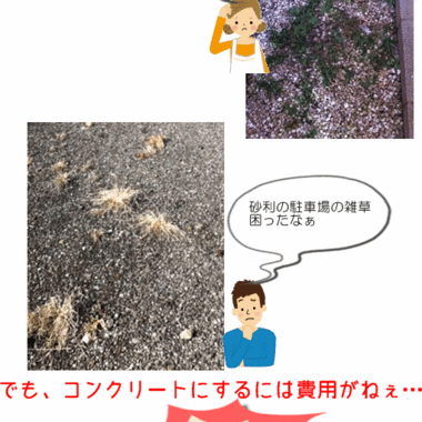 舗装砂敷き込み工事 広告