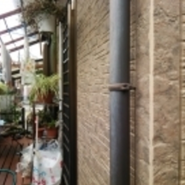 串間市　K様邸　屋根外壁塗装の施工前写真（2枚目）