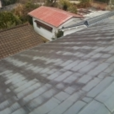 日南市 E様邸 屋根塗装工事の施工前写真(1枚目)