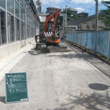 公共工事作業 重機2