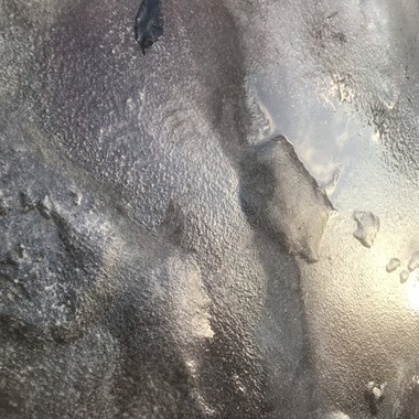 ベランダ防水工事の施工前写真（1枚目）