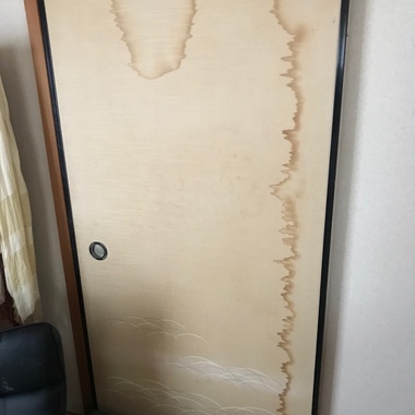 ベランダ防水工事の施工前写真（1枚目）