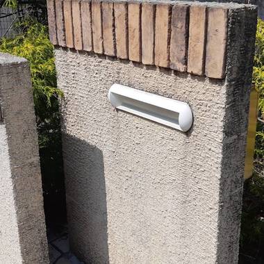 水戸市K邸外壁塗装工事の施工前写真（1枚目）