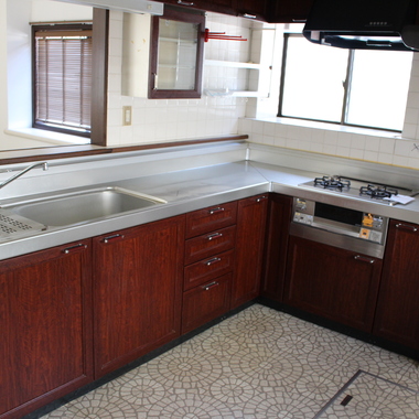 戸建住宅リノベーション前 キッチン