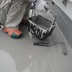 庇ウレタン塗膜防水塗装 途中3
