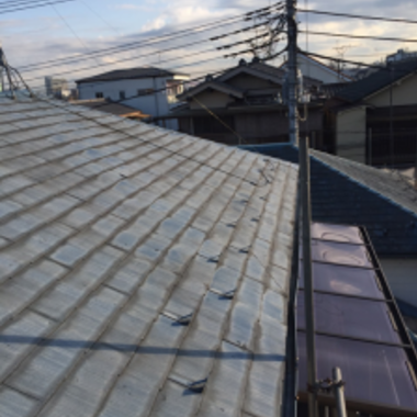 外装工事前 屋根