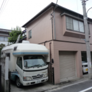 外装工事前 外壁