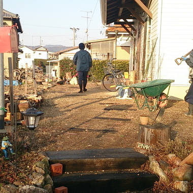 庭 リフォ-ム前