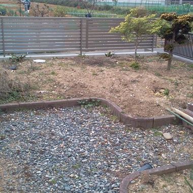 庭 リフォ-ム前