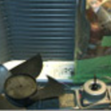 エアコン室外機クリーニング作業中 1