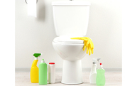 写真：トイレクリーニング