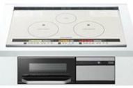 写真：3口IHヒーター 両面焼きグリル 2口オールメタル