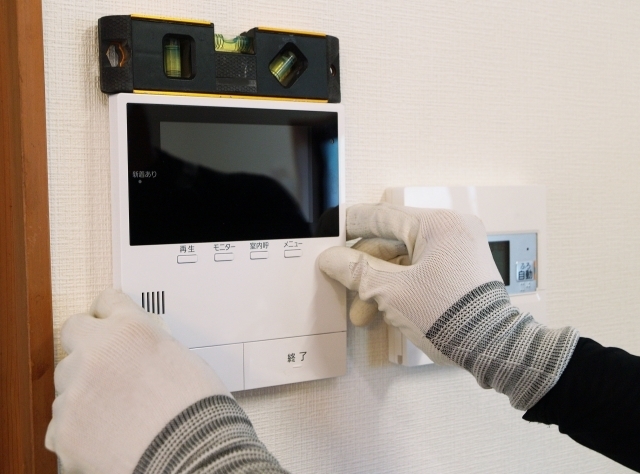 インターホンの取付